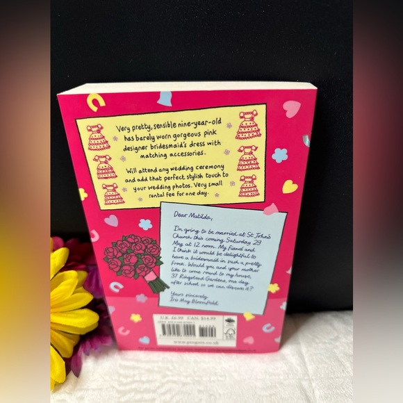 New “Rent a Bridesmaid” by Jacqueline Wilson Paperback Book - Picture 2 of 5